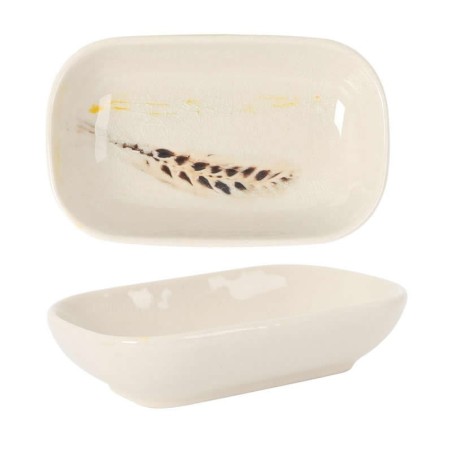 #-120- Bandeja Rectagular Foresta 10.5X6.5X2Cm
