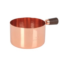 #-144- Salsera Cobre Inox Vintage 8X5Cm 25Cl