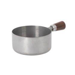 #-144-Salsera Plata Vieja Inox Vintage7X3.5Cm12.5