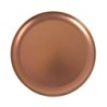 #-36- Plato Llano Cobre Viejo Inox Vintage Ø26Cm