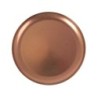 #-72-  Plato Llano Cobre Viejo Inox Vintage Ø23Cm