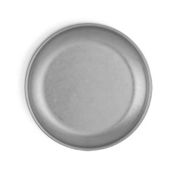 #-72-Plato Postre Plata Vieja Inox Vintage Ø17Cm