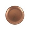 #-72-Plato Postre Cobre Viejo Inox Vintage Ø17Cm