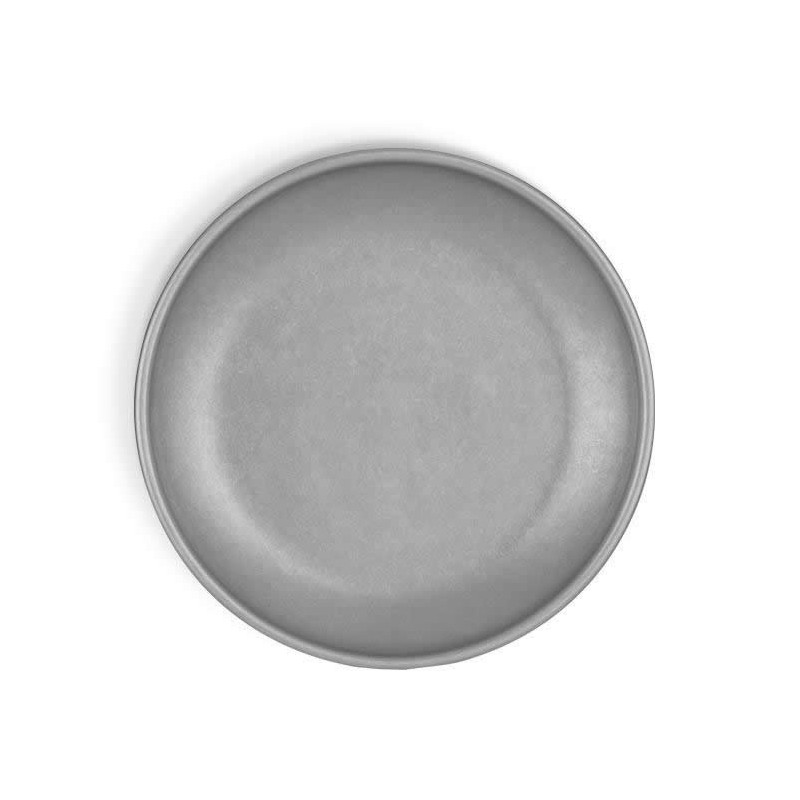 #-72- Plato Pan Plata Vieja Inox Vintage Ø14Cm
