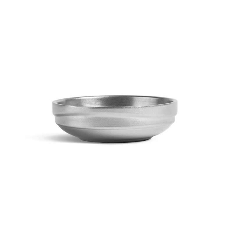 #-72-Bowl Plata Vieja Inox Vintageø11.5X3.5Cm15Cl