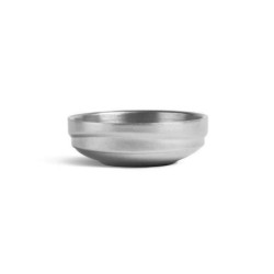 #-72- Bowl Plata Vieja Inox Vintage Ø9X3Cm 7Cl