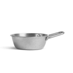 Bowl C/Asa Plata Vieja Inox Vintage 12Cm