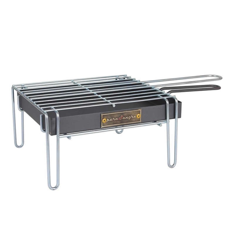 Parrilla Sobremesa Zincada 26X21X12Cm