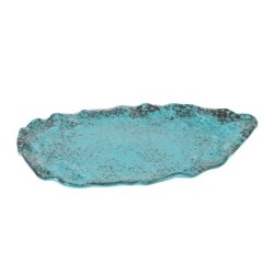 Bandeja Etnic Turquesa 32X25Cm (5Mm)