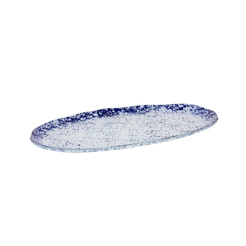 Bandeja Oval Cobalto 32X16X1.5Cm (5Mm)