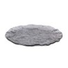 Plato Negro Ø28X2Cm (5Mm)
