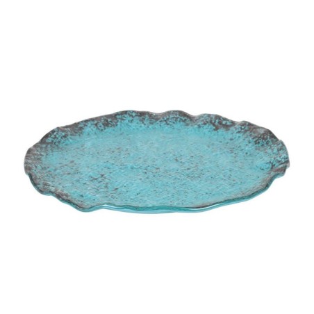 Plato Turquesa Ø28X2Cm (5Mm)