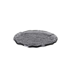 Plato Pan Negro Ø15X1Cm (5Mm)