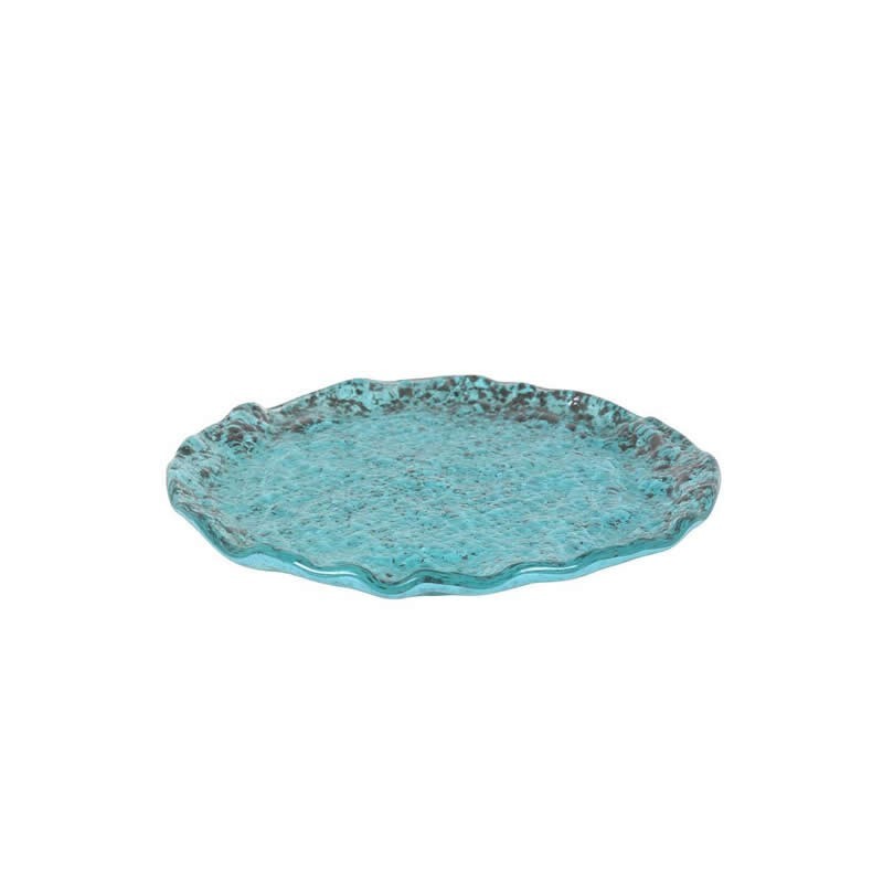 Plato Pan Turquesa Ø15X1Cm (5Mm)