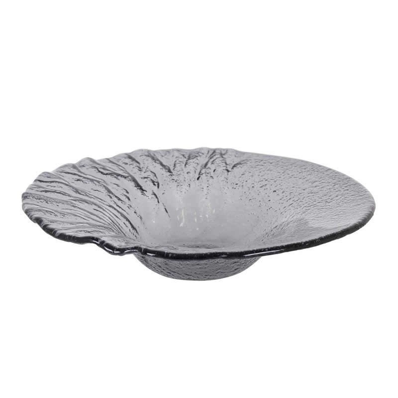 Plato Pasta Pravia Negro Ø24X5.5Cm (4Mm)