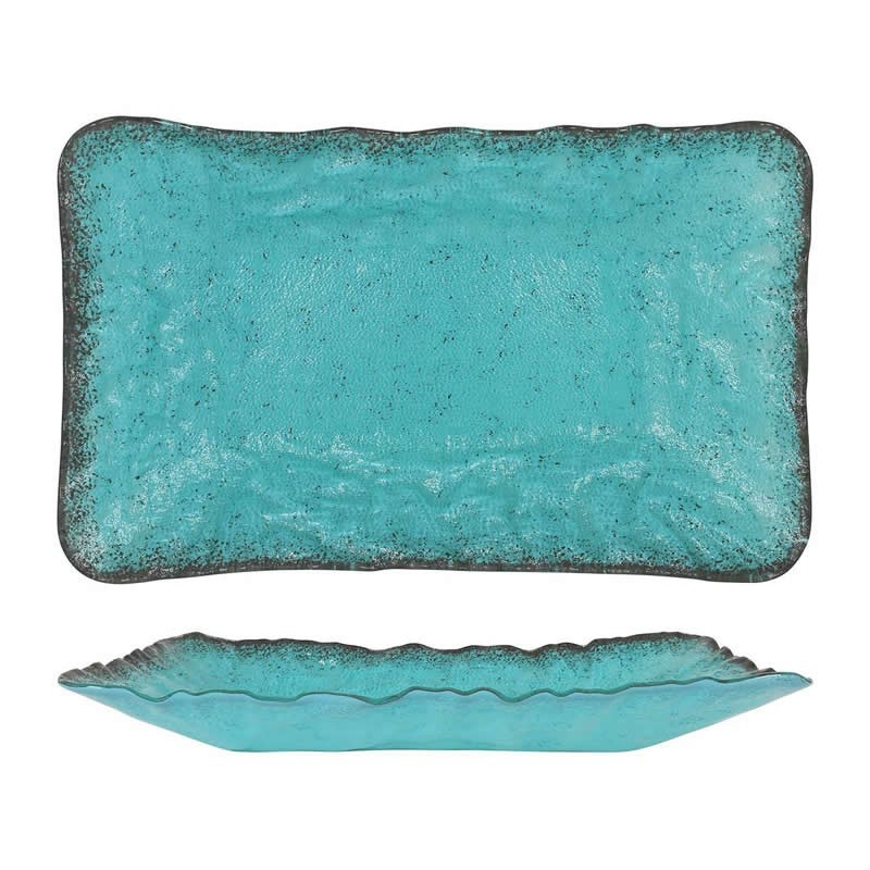 Fuente Menhir Turquesa 53X32X7Cm (6Mm)