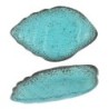 Bandeja Caracola Turquesa 21.5X14X2Cm (4Mm)