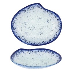 Bandeja Concha Cobalto 19X16X2Cm (4Mm)