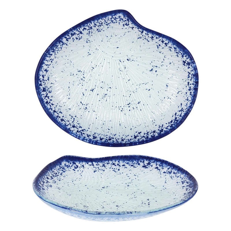 Bandeja Concha Cobalto 19X16X2Cm (4Mm)