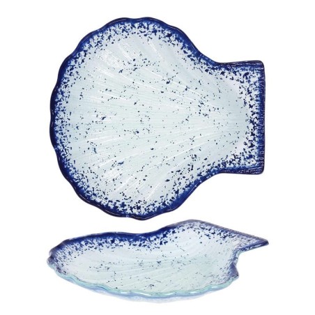 Bandeja Vieira Cobalto 18X17X2Cm (4Mm)