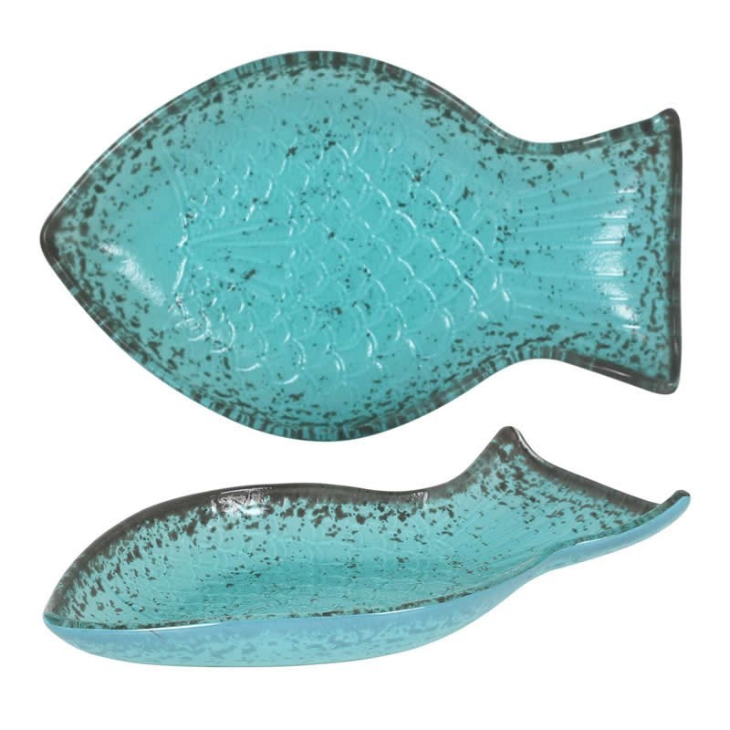 Bandeja Pez Turquesa 20X12.5X2Cm(4Mm)