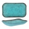 Bandeja Rect. Turquesa 18X11X3Cm (5Mm)