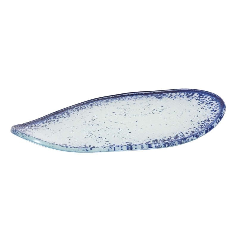 Plato Degustacion Cobalto 14X21X1.5Cm (5Mm)