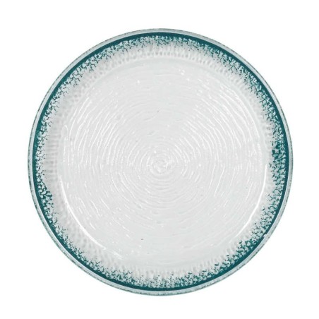 Plato Guajiro Turquesa Ø24X2.5Cm (4Mm)