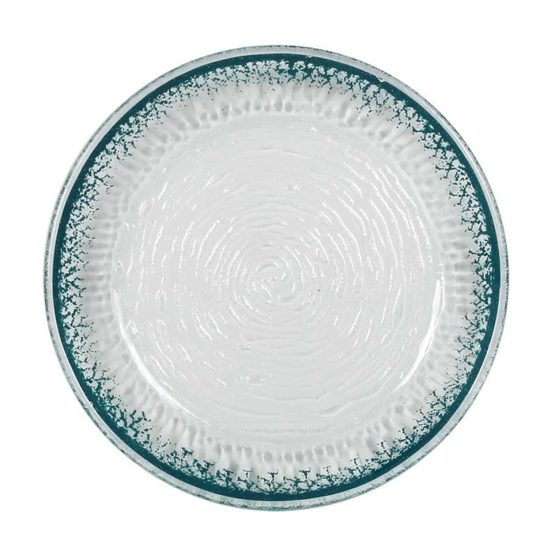 Plato Guajiro Turquesa Ø19X2.5Cm (4Mm)