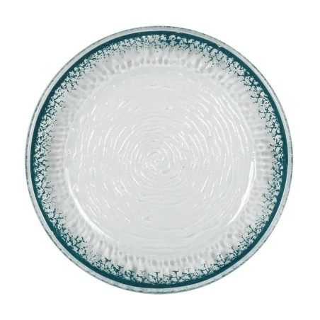Plato Guajiro Turquesa Ø19X2.5Cm (4Mm)