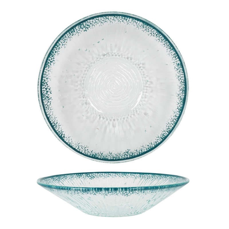 Ensaladera Guajiro Turquesa Ø25X5.5Cm (4Mm)