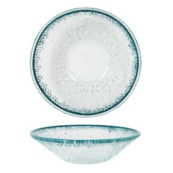 Bowl Guajiro Turquesa Ø18X4.5Cm (4Mm)