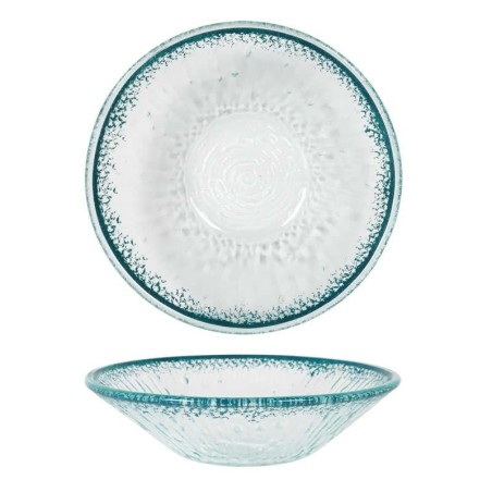 Bowl Guajiro Turquesa Ø18X4.5Cm (4Mm)