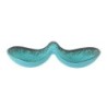 Bowl Doble Turquesa 11X25X4Cm (5Mm)