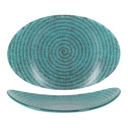 Bandeja Oval Escargot 30X21X5Cm(5Mm)