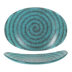 Bandeja Oval Escargot 25.5X18.5X4Cm(5Mm)