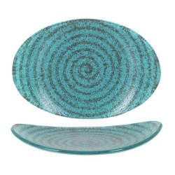 Bandeja Oval Escargot 19.5X14X2.5Cm(5Mm)