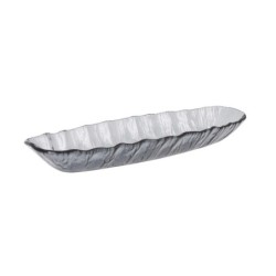 Bandeja Oval Negra 31X9X3.5Cm (4Mm)
