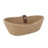 Cesta Yute Oval 25X10X7Cm