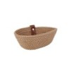 Cesta Yute Oval 19X10X7Cm