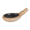 #-12- Plato Con Asa Stoneware 31X17X5Cm