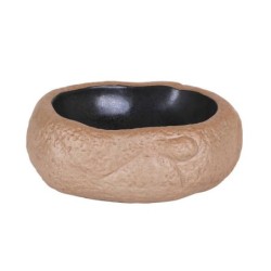 #-12- Plato  Stoneware 22X19X9Cm