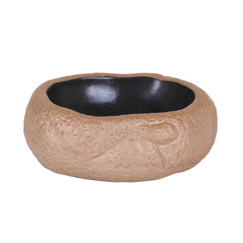 #-12- Plato  Stoneware 22X19X9Cm