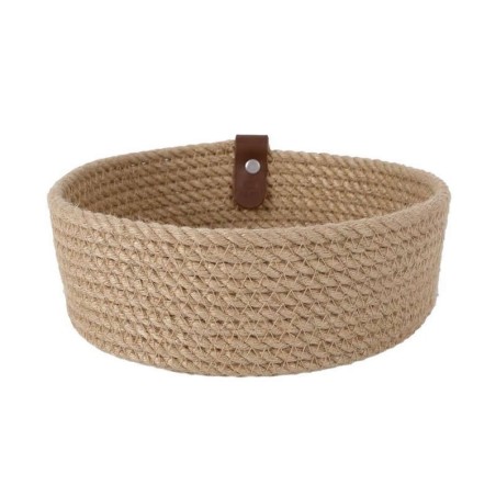 Cesta Yute Redonda 20X7Cm