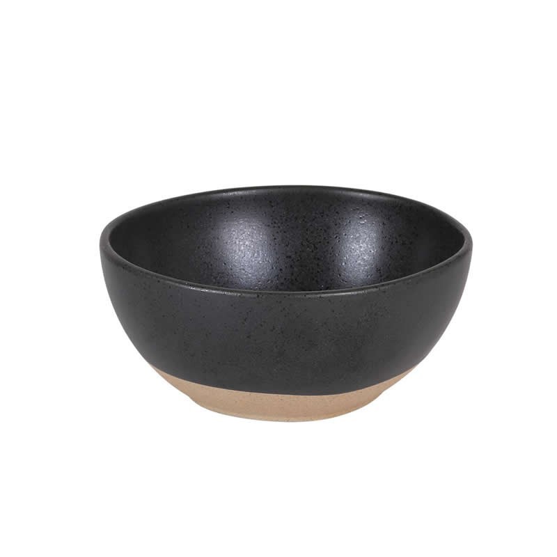 #-24- Bowl Oval Stoneware 17X15X8Cm