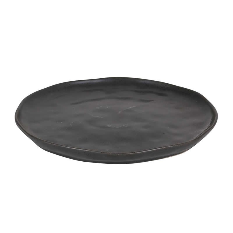 #-18- Plato Redondo Stoneware Ø26X2Cm