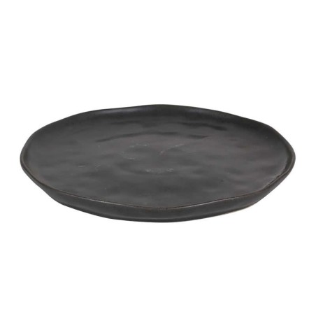 #-18- Plato Redondo Stoneware Ø26X2Cm