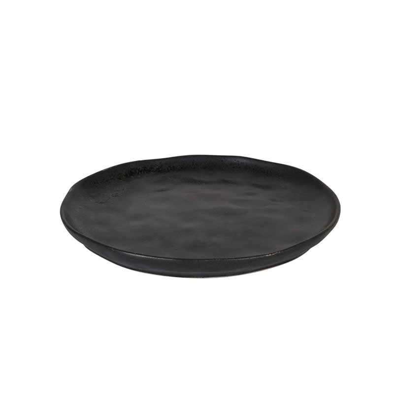 #-18-  Plato Redondo Stoneware Ø21X2Cm