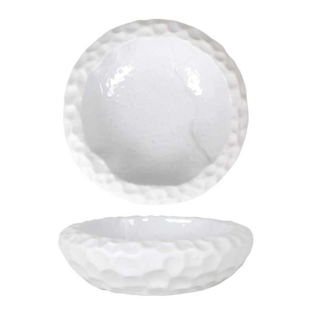 #-8- Plato Teide Blanco Ø23X7Cm