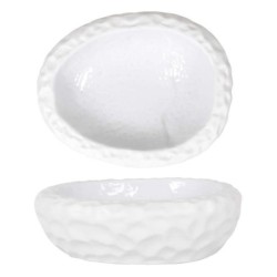 #-16-  Plato Oval Teide Blanco 20X16X6Cm